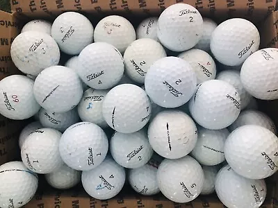 50 Titleist Pro V1 / V1X 3A Used Balls Golf Balls AAA • $46.79