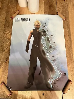Final Fantasy 7 Advent Children Poster Cloud Strife 21” X 15” • $27.99