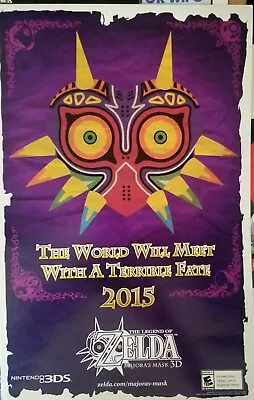 Zelda Majora's Mask Store Display Promo Poster • £28.50