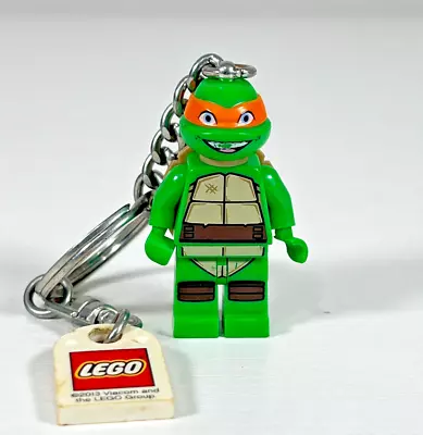 Lego Minifigure - TMNT Michelangelo Keychain 850653 Ninja Turtles (used) • $9.95