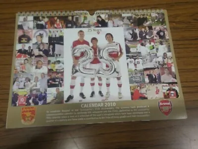 £10 • Buy Arsenal Calendar 2010 - 25 Years In The Community             