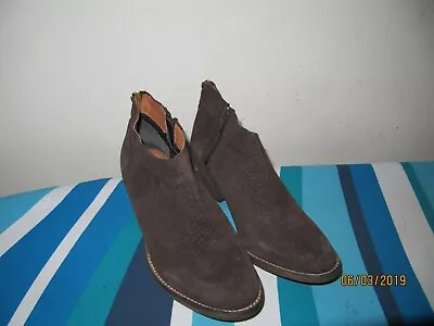 Marta Johnson Boots Ladies  UK 7 Brown Suede Leather Worn Occasionally   VGC • £30