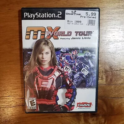 MX World Tour 2005 PS2 Playstation 2 - CIB Complete In Box • $10