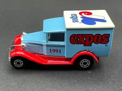 Matchbox Ford Model A Delivery Truck Scale Model - MLB Montreal Expos • $5