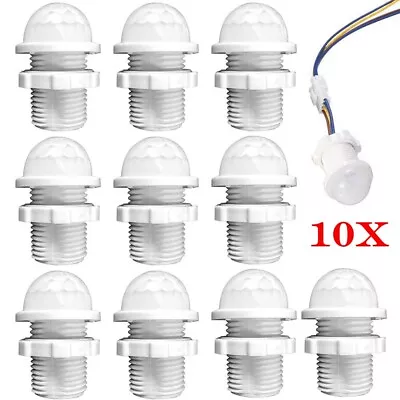 5/10X PIR Infrared Motion Sensor Detector Smart Switch Lamp Switch Auto 110V220V • $22.79