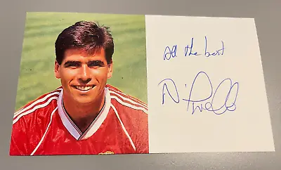 Neil Webb Signed Club Card Photo Autograph Manchester United Man Utd • £34.99
