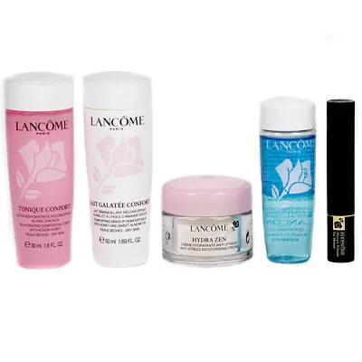 Lancome Hydra Zen Cream Bi-Facil Mascara Toner Remover Makeup Skincare Set • £39.99
