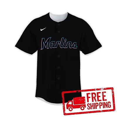 Custom Personalized Miami Marlins Jersey Baseball Jersey Unisex • $28.51