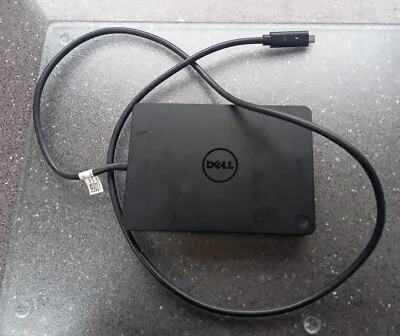 £12.50 • Buy Dell K17A WD15 Docking Station Thunderbolt USB-C 4K Black (No Adapter)
