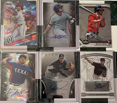 Lot (18) Phillies Auto Rc Harper Atomic Schwarber Bohm Wheeler Walker Ortiz 1/1 • $9.99