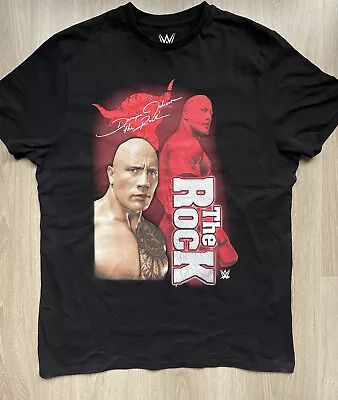£19.99 • Buy WWE The Rock/Dwayne Johnson T-shirt Wrestling Retro Style XL(fits M/L) 2021