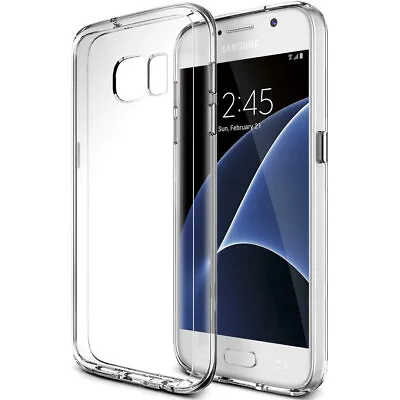 Samsung Galaxy S7 Crystal CLEAR Soft Gel TPU Silicone Case Cover AUS • $4.55