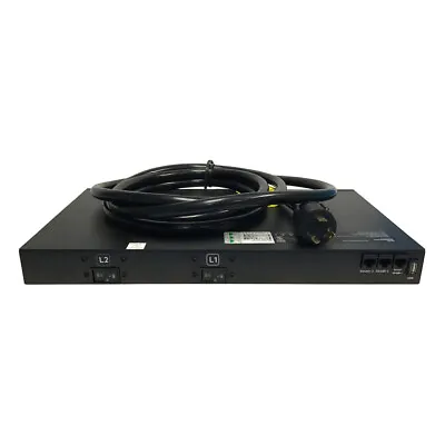 HPE 870291-001  G2 6-Outlet PDU Metered NEMA L6-30P 208V AC P9R51A Used • $310