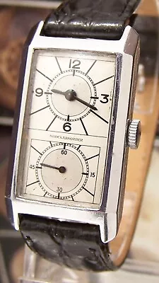 C1930's Solvil Et Titus Antique Vintage Ditisheim Factory Doctors Working Watch • $1295