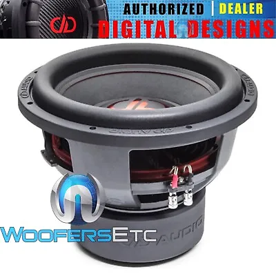 DD AUDIO 712d-D2 12  SUB WOOFER 3600W DUAL 2-OHM CAR SUBWOOFER BASS SPEAKER NEW • $329