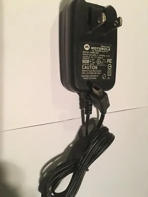 Motorola Q700U6 PEBLV6 MaxxW375Z3 RIZR AC Mains Charger U.S. Plug. Brand New • $12.71