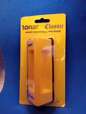 Tonar Classic Velvet Vinyl Record Cleaning Brush (yellow) • $12.95