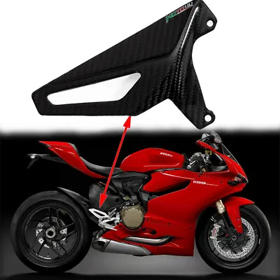 Motorcycle Carbon Fiber Heel Guard Foot Modified Gloss For Ducati Panigale V4 • $55