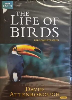 David Attenborough: The Life Of Birds - The Complete Series [E] DVD. NEW Sealed • £8.49
