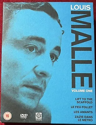 LOUIS MALLE Volume 1 (4 Disc) DVD Box Set LES AMANTS LE FEU FOLLET LIFT SCALLOLD • £48.47