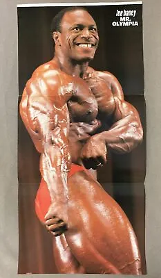 Mr. Olympia Lee Haney Bodybuilding Muscle Fitness Poster • £10.43