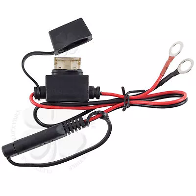 Battery Terminal Quick Connect Motorcycle Harness Charger Cable Adapter Plug • $4.99