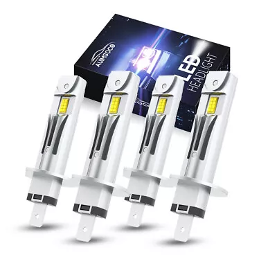 H1 H1 LED Headlight Bulbs Conversion Kit High Low Beam Super Bright 6500K White • $54.99
