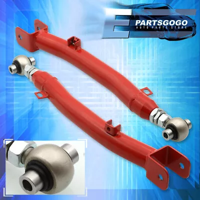 For 93-07 Subaru Impreza WRX STI GD Rear Adjustable Suspension Trailing Arms Red • $83.99