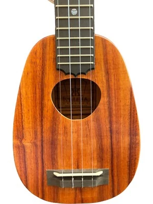 $1195 • Buy KoAloha Royal Pikake Pineapple Shape Longneck Koa Wood Ukulele