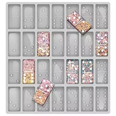 Professional Domino Molds For Resin Casting Jumbo Domino Molds For Resin Cast... • $14.71