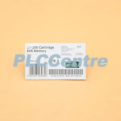 1PC NEW FOR Siemens Plc Module S7-200 Cartridge 64K Memory 6ES7 291-8GF23-0XA0 • $59.08
