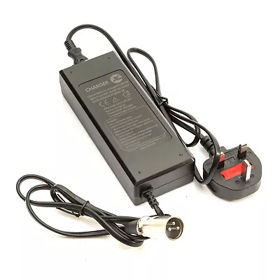 24v Lithium Battery Charger Adapter 29.4v 2A For Mobility Scooter 3 Pin Male XLR • £16.99