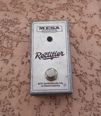 Vintage Mesa Boogie Engineering Rectifier Channel  • $65