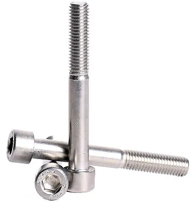 12mm M12 A2 STAINLESS STEEL ALLEN BOLT SOCKET CAP SCREWS HEX HEAD DIN 912 • £280.25