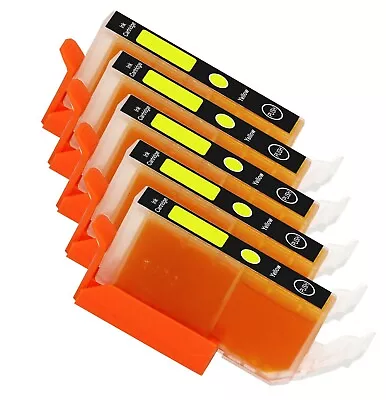 5PK YELLOW Printer Ink For Canon CLi-226 226Y MG5220 MG5320 MG6120 MG6220 MG8120 • $7.85