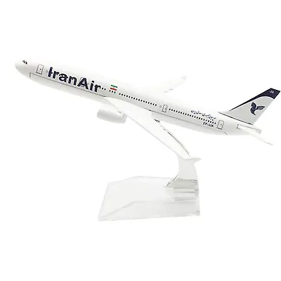 1:400 16cm A330 Iran Air Metal Airplane Model Alloy  Diecast Plane Model Display • $10.74