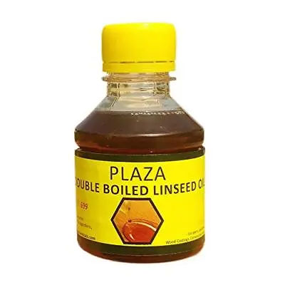 $29.14 • Buy PLAZA - Double Boiled Linseed Oil - 100 Ml Pack Used For Wood Finishing On Wa...