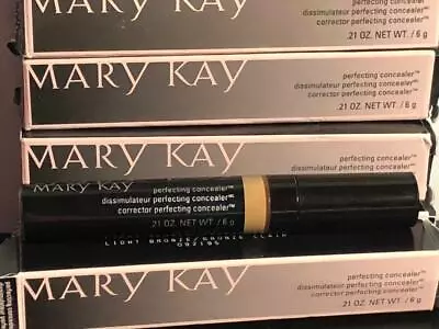 Mary Kay Perfecting Concealer YOU CHOOSE SHADE New In Box IVORY BEIGE Or BRONZE • $18.95