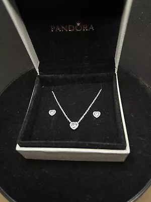 Pandora Elevated Heart Gift Set New • £0.99