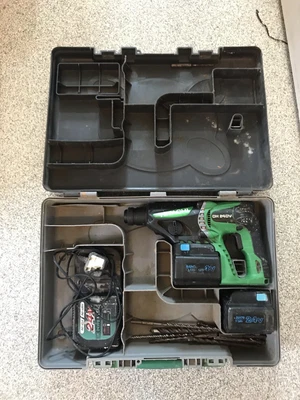 £52 • Buy Hitachi 24v Cordless Rotary Sds Hammer Drill