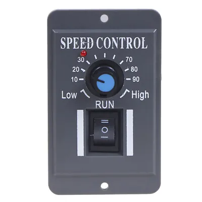 12V 24V 36V 48V PWM DC Motor Speed Controller Reversible Switch 6A Regulator-m- • $11.97