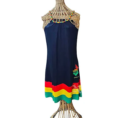 Jamaica Beach Rasta Dress Empress Style Reggae Cool Runnings Bahamas Negril • $59