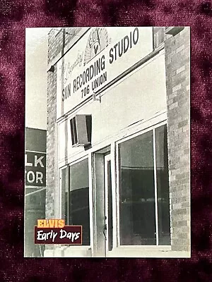 Elvis Presley Sun Recording Studio #2 MINT Old Beale Street Memphis 1953 Photo💙 • $1.95