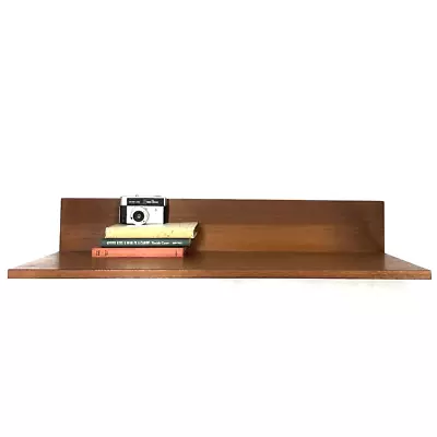 Beaver And Tapely Midcentury Solid Wood Shelving Floating Shelf Storage Set • £59