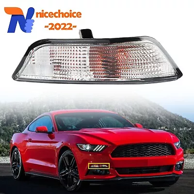 Front Park Turn Signal Side Marker Light W/ Bulb Right For 15-2017 Ford Mustang • $39.16