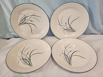 CORELLE Vintage Coastal Breeze Blue Luncheon Plates Set Of 4 NICE! • $29.99