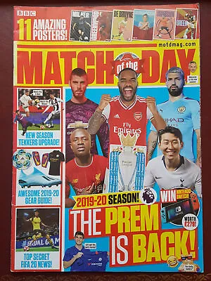 Match Of The Day Magazine  - 2019-20 Season The Prem Is Back - Football - B7612 • £0.99