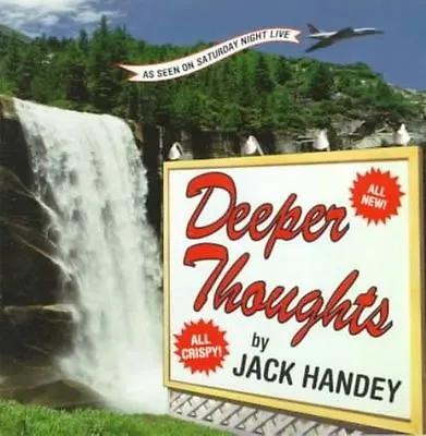 Deeper Thoughts: All New All Crispy - 9781562828400 Paperback Jack Handey • $5.22