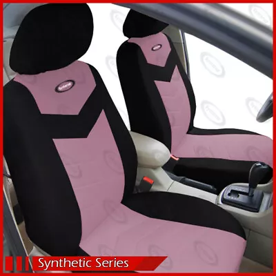 Synthetic Leather Front Car Seat Covers Compatible For Volkswagen (Video) • $26