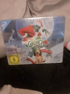 £10 • Buy DR SEUSS: HOW THE GRINCH STOLE CHRISTMAS (BLU-RAY, Steelbook STARRING JIM CARREY